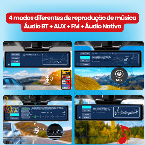 MaxDrive CarPlay Com ADAS - Acellerando