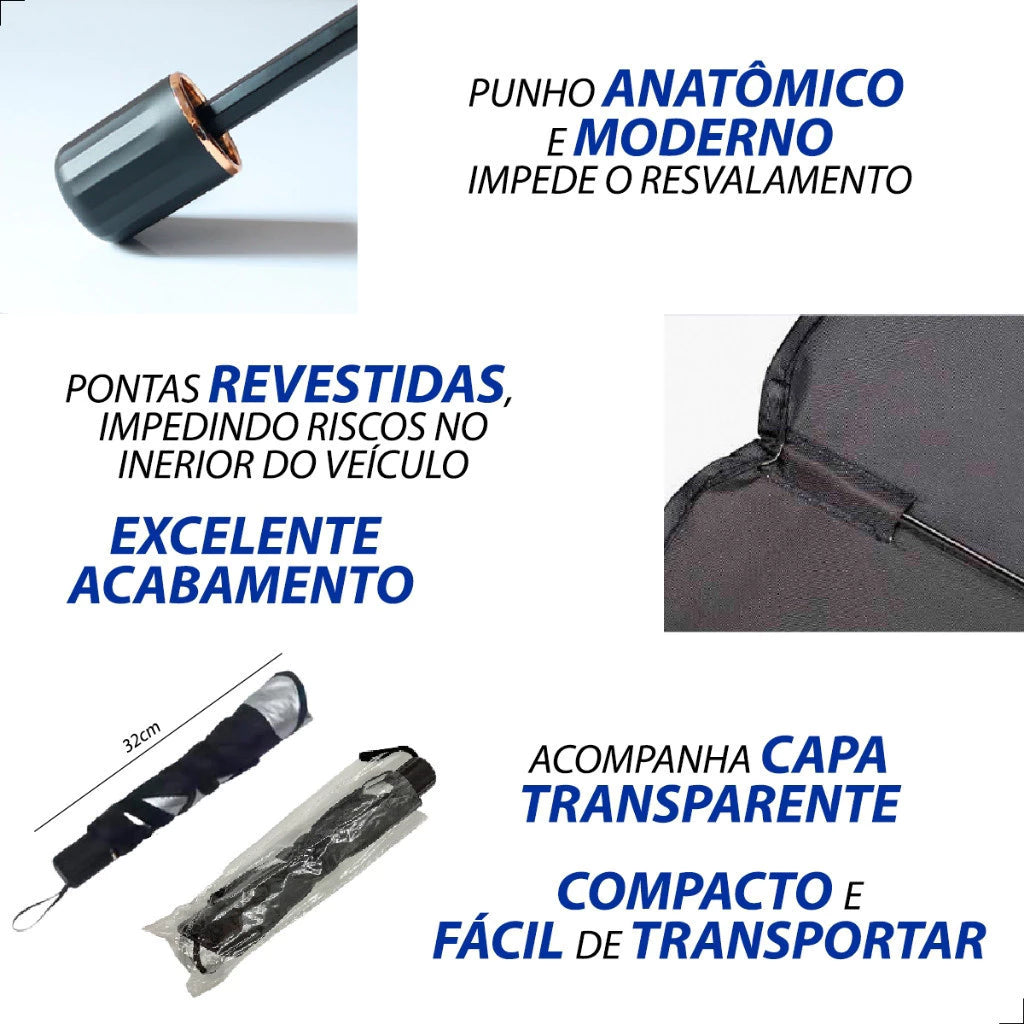 Protetor Solar Para-brisa de Carro - Acellerando