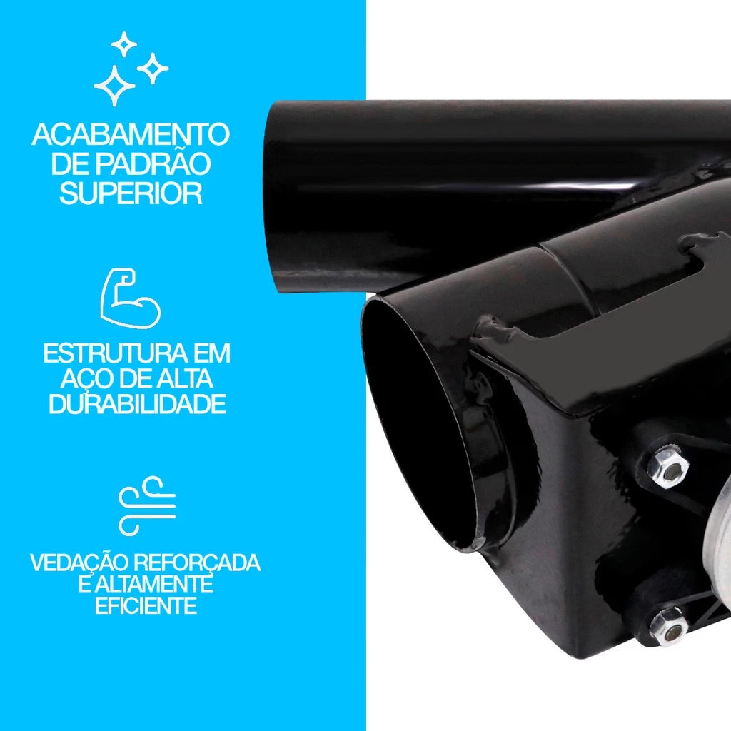 Escape Eletrônico Difusor Universal Ronco Esportivo Botão Turbão