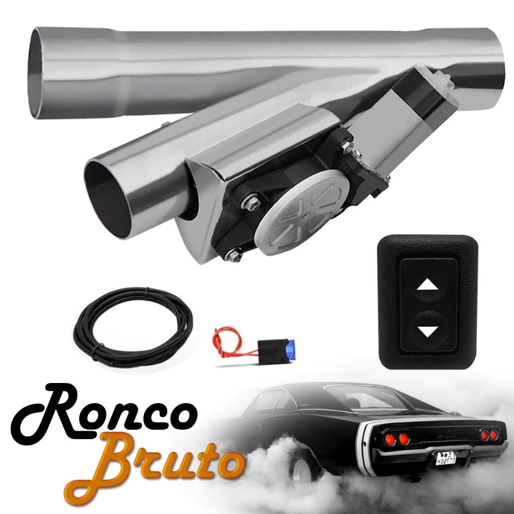 Escape Eletrônico Difusor Universal Ronco Esportivo Botão Turbão