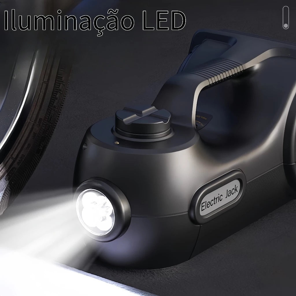 Macaco Hidráulico Elétrico 5 Toneladas com Display Digital – 4 em 1 Completo!