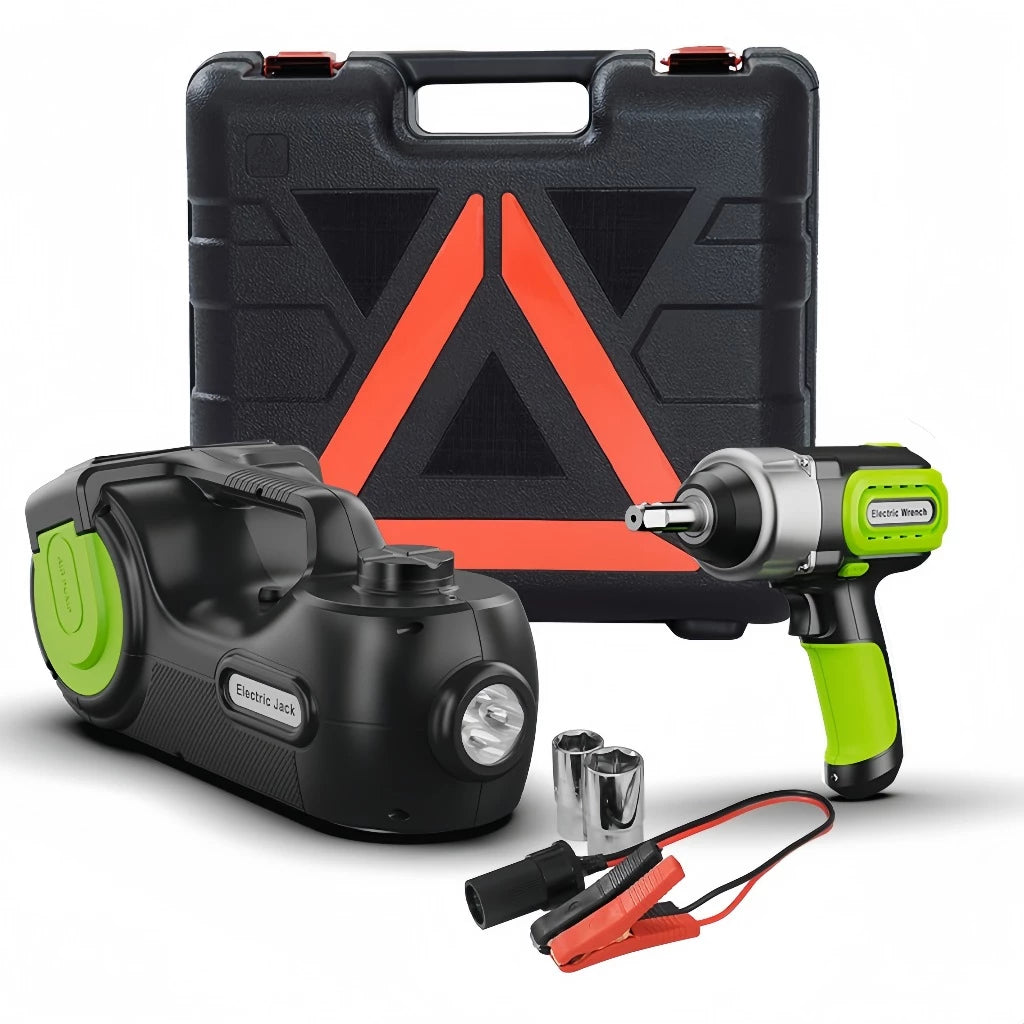 Macaco Hidráulico Elétrico 5 Toneladas com Display Digital – 4 em 1 Completo!
