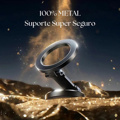 Suporte Magnético Automotivo Para Celular Premium Anti-queda - Acellerando.