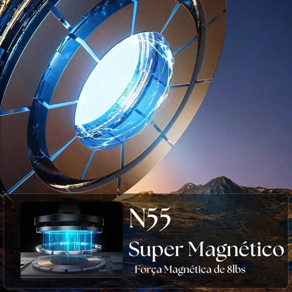 Suporte Magnético Automotivo Para Celular Premium Anti-queda - Acellerando.