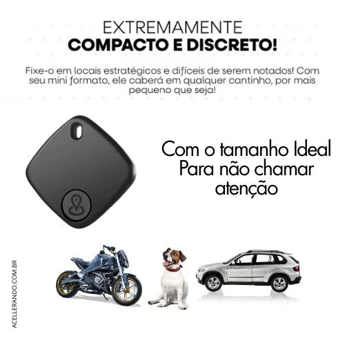 Mini Rastreador GPS - TraceGo Acellerando | Compre 1 leve 2 [Estoque Limitado]