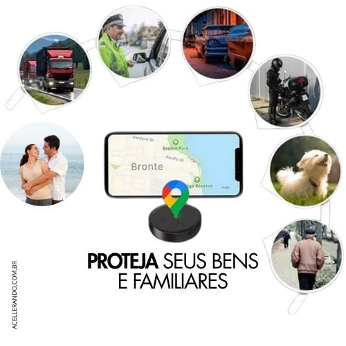 Mini Rastreador GPS - TraceGo Acellerando | Compre 1 leve 2 [Estoque Limitado]