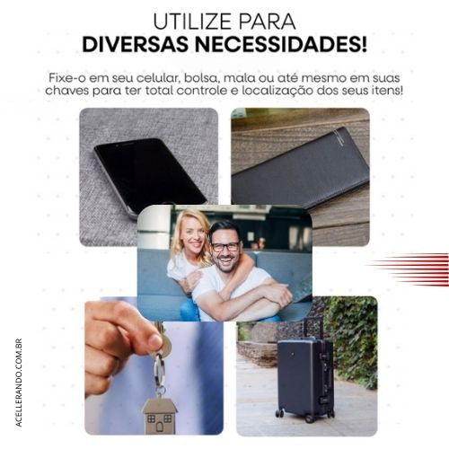 Mini Rastreador GPS - TraceGo Acellerando | Compre 1 leve 2 [Estoque Limitado]