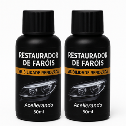 Faróis Renovados | Lubrificante de Revitalização BotonBlack- Acellerando