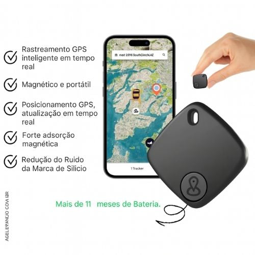 Mini Rastreador GPS - TraceGo Acellerando | Compre 1 leve 2 [Estoque Limitado]