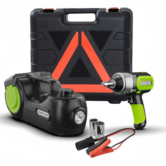 Macaco Hidráulico Elétrico 5 Toneladas com Display Digital – 4 em 1 Completo!